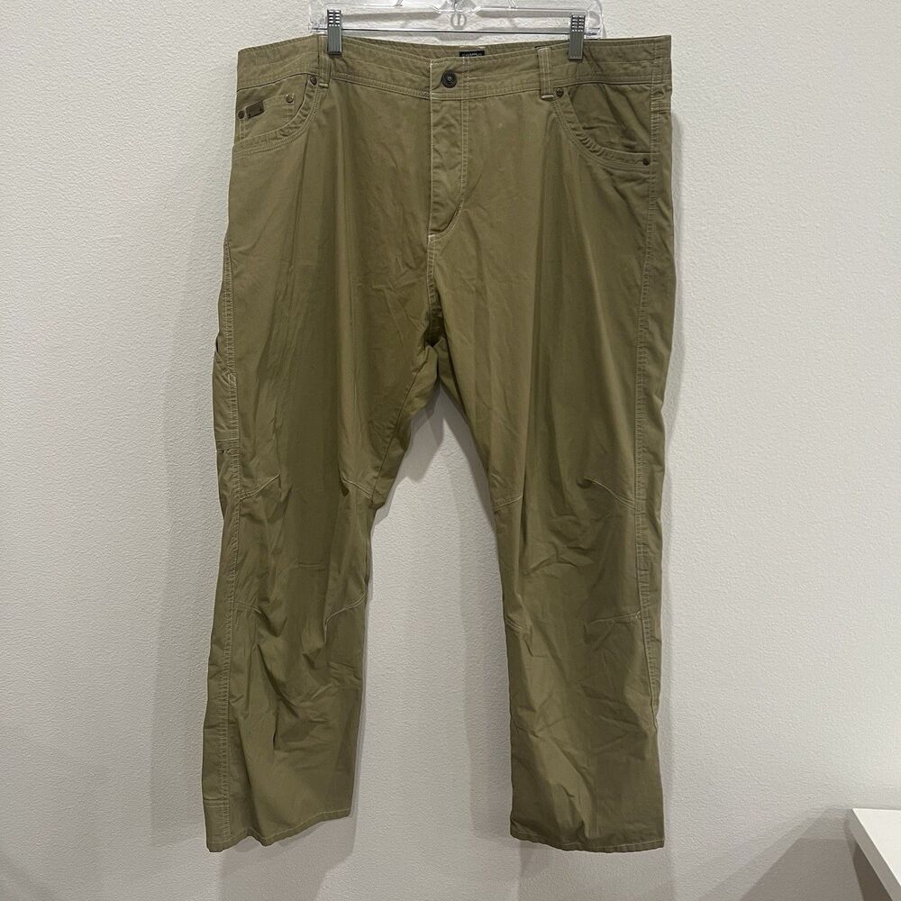 KUHL Revolvr Pants Men's 42x30 Brown Outdoor Pants Cotton Blend Gorpcore Hike